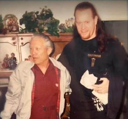 Betty Catherine Truby husband with their son The Undertaker.